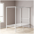 Zinus Patricia King Single Metal Canopy Bed Frame AU-FBMCW1ZC-14B image NaN