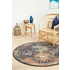 Rug Culture Legacy Small Multi-coloured Rug 150X150CM - LEG-854-NAVY-150X150 image NaN