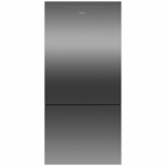 Fisher & Paykel Series 5 494L Bottom Mount Refrigerator Black Stainless Steel Right Hinge RF522BRPB6 hero image