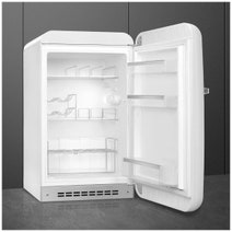 Smeg 50s Retro Style Happy Bar Fridge Right Hinge White FAB10HRWH6 hero image