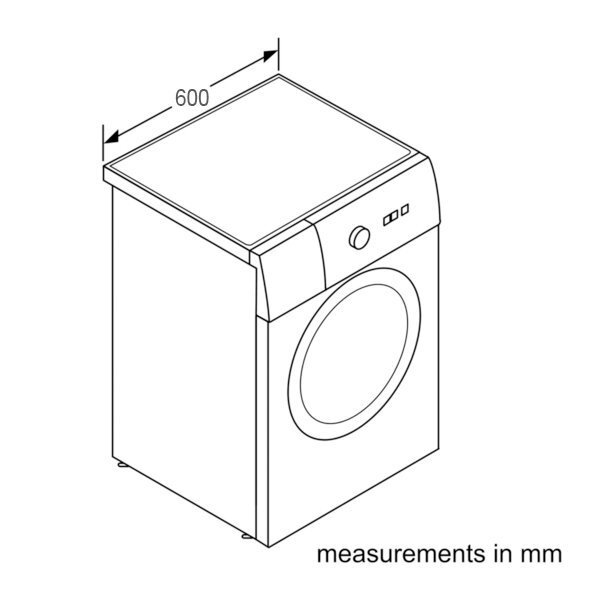 Gorenje W8544P 8kg Front Load Washing Machine hero image