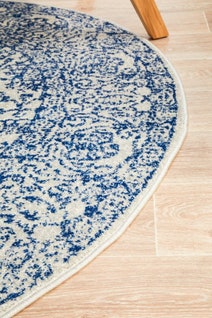 Rug Culture Evoke Medium Blue Rug 200X200CM - EVO-256-BLUE-200X200 hero image