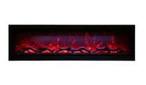 Amantii SYM-60 60" Inside Outside Electric Built-In Fireplace hero image