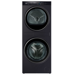 Haier 12kg Washer and 9kg Heat Pump Dryer Laundry Centre Dark Finish HLC1290CTB1 hero image