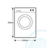 Samsung WW75H5240EW 7.5kg Front Load Washing Machine image NaN