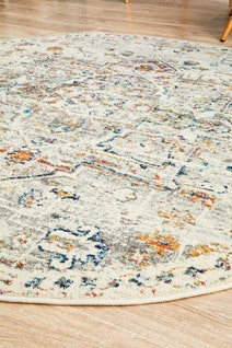 Rug Culture Century Large Multi-coloured Rug 240X240CM - CEN-911-SILV-240X240 hero image