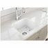 Turner Hastings Cuisine Inset-Undermount Fine Fireclay Sink Gloss White CU46FS image NaN