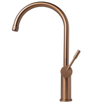 Titan Gooseneck Kitchen Mixer Tap Model 2 Cognac TTAB2 hero image