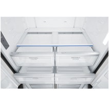 Westinghouse 564L French Quad Door Refrigerator with Water Dispenser Matte Black WQE5660BA hero image