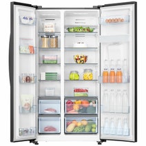 Hisense 578L Side by Side Refrigerator HRSBS578BW hero image