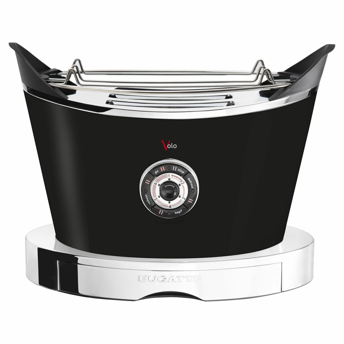 Bugatti Volo 2 Slice Toaster Black 13-VOLON hero image