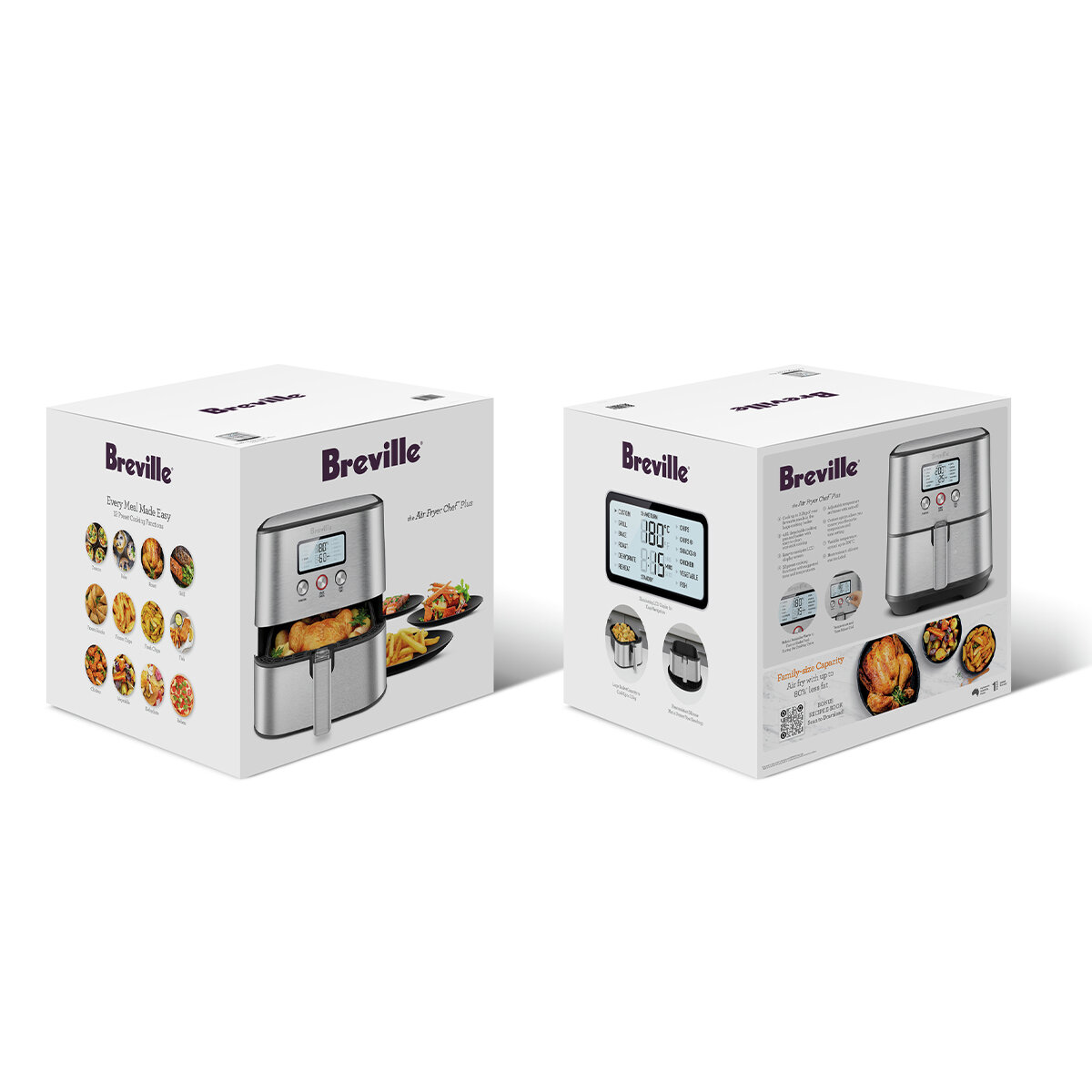 Breville Air Fryer Chef Plus ​LAF600BSS hero image