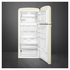 Smeg FAB 50's Style 524L Top Mount Refrigerator Cream FAB50RCR5AU image NaN