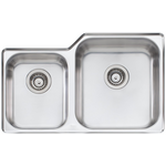 Oliveri NP62U Nu-Petite 1 and 3/4 Bowl Undermount Sink hero image