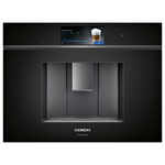 Siemens iQ700 Built-In Fully Automatic Coffee Machine - Black CT918L1B0 hero image