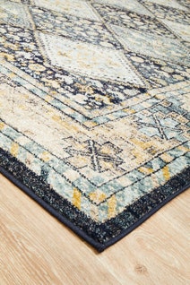 Rug Culture Legacy Large Multi-coloured Rug 290X200CM - LEG-857-NAVY-290X200 hero image
