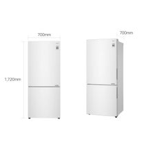 LG 420L Bottom Mount Fridge White GB-455WL hero image
