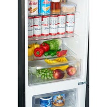 Linarie Annecy 242L Retro Bottom Mount Fridge Black LKCO250BLACK hero image