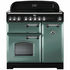 Falcon 90cm Classic Deluxe Freestanding Induction Oven/Stove Mineral Green and Chrome CDL90EIMGCH image NaN