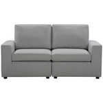 Ostro Athena 2 Seater Couch Beige 27005000 hero image