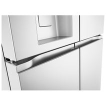 LG 637L French Door Fridge Matte White GF-L700MWH hero image