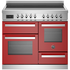 Bertazzoni 100cm Rosso Induction Freestanding Oven PRO105I3EROT image NaN