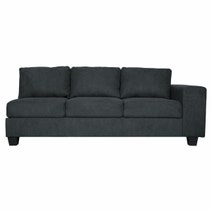 Ostro Tilba Four Seater Left Hand Chaise Lounge Dark Grey U2370ZLHFCSXDYX hero image