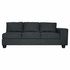 Ostro Tilba Four Seater Left Hand Chaise Lounge Dark Grey U2370ZLHFCSXDYX image NaN