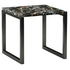 Reddie Suzy Square Side Table Black Marble Top Black Base image NaN