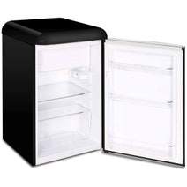 Husky 118L Retro Style Bar Fridge Black HUSRET135BKHU hero image
