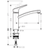 Hansgrohe Logis M31 160 Sink Mixer Tap 71832003 image NaN