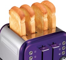 Morphy Richards 242022102020 Accents Toaster and Kettle Pack Plum hero image