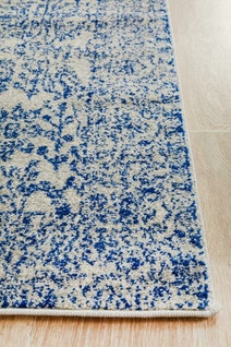 Rug Culture Evoke Medium Blue Rug 300X80CM - EVO-256-BLUE-300X80 hero image