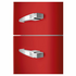 Smeg FAB 50's Style 331L Bottom Mount Refrigerator Red FAB32LRD5AU image NaN