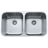 Franke SQX120D-2 Steel Queen Double Bowl Undermount Sink image NaN
