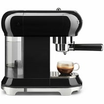 Smeg Black 50s Retro Style Espresso Coffee Machine & Coffee Grinder Pack BFCOFFEEPACK hero image