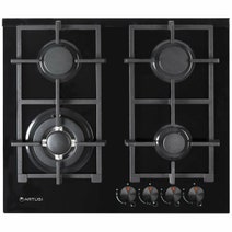 Artusi 60cm Pack Pyrolytic Oven, Gas Cooktop, Rangehood AUM60BPK hero image
