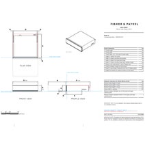 Fisher & Paykel Series 9 60cm Contemporary Vacuum Sealer Drawer Black Glass VB60SDB1-SET hero image