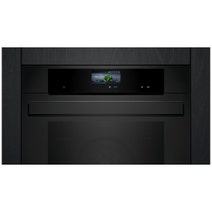 Siemens iQ700 60cm Pyrolytic Oven Matte Black HB976GMM1 hero image