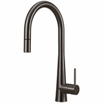 Oliveri Essente Goose Neck Pull Out Mixer Tap Gunmetal SS2525-GM hero image