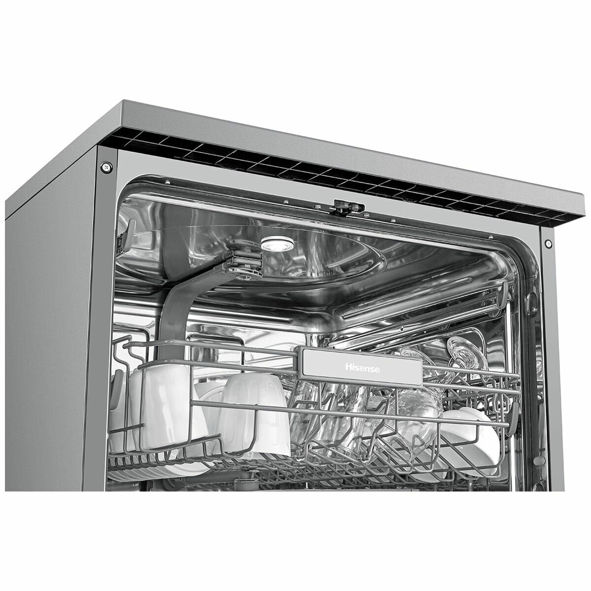 Hisense 60cm Freestanding Stainless Steel Dishwasher HSCM15FS hero image
