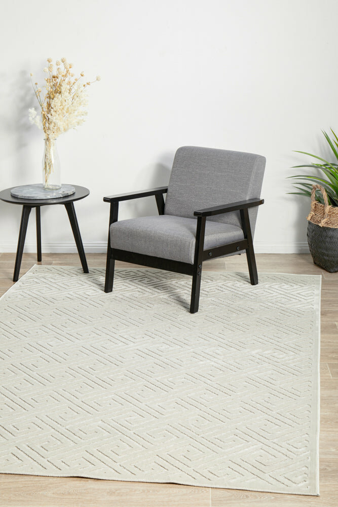 Rug Culture York Large Off White & Natural Rug 290X200CM - YRK-ALIC-WHT-290X200 hero image