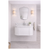 Turner Hastings Evara 90x53 Wall Hung Vanity with Real Marble Top and Ceramic Undercounter Basin White NTH EV950-WH-NTH image NaN