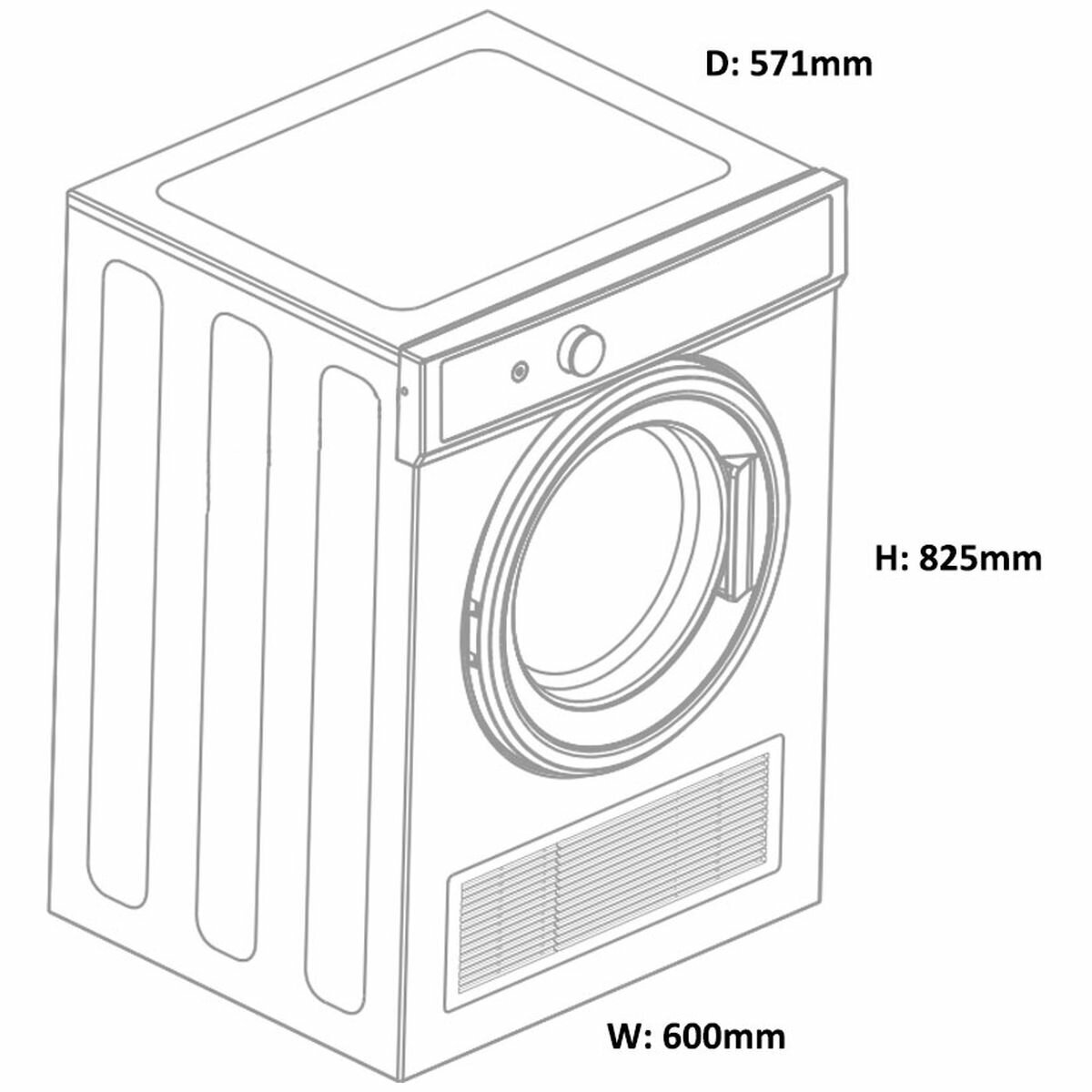 Fisher & Paykel 7kg Vented Dryer DE7060G2 image 6