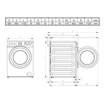 Beko 10kg Front Load Washing Machine with Autodose BFL103ADW hero image