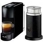Breville Essenza Mini Bundle Nespresso Coffee Machine Black BEC250BLK  hero image