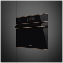Smeg 60cm Compact Dolce Stil Novo Combi Microwave Oven SOA4606WM2PNR hero image