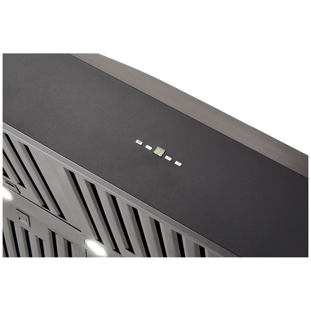 Schweigen 120cm BBQ Canopy Rangehood with On-Board Motor - Black CL8912B hero image