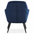 Ostro Winton Accent Chair Navy WA0120BNAVY image NaN