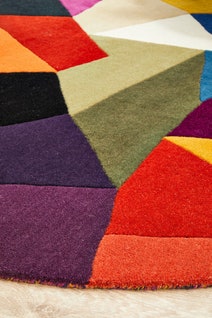 Rug Culture Matrix Medium Multi-coloured Rug 200X200CM - MTX-906-CRA-200X200 hero image